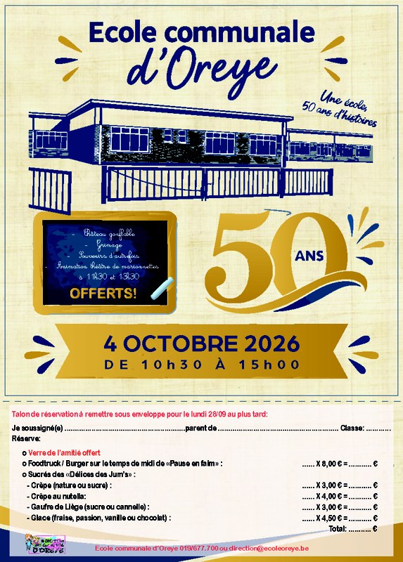 affiche anniversaire 50 ans