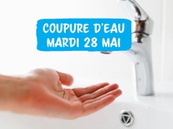 Coupure d'eau – rue L. Maréchal