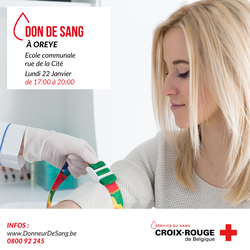 Collecte de sang 22 janvier 2024